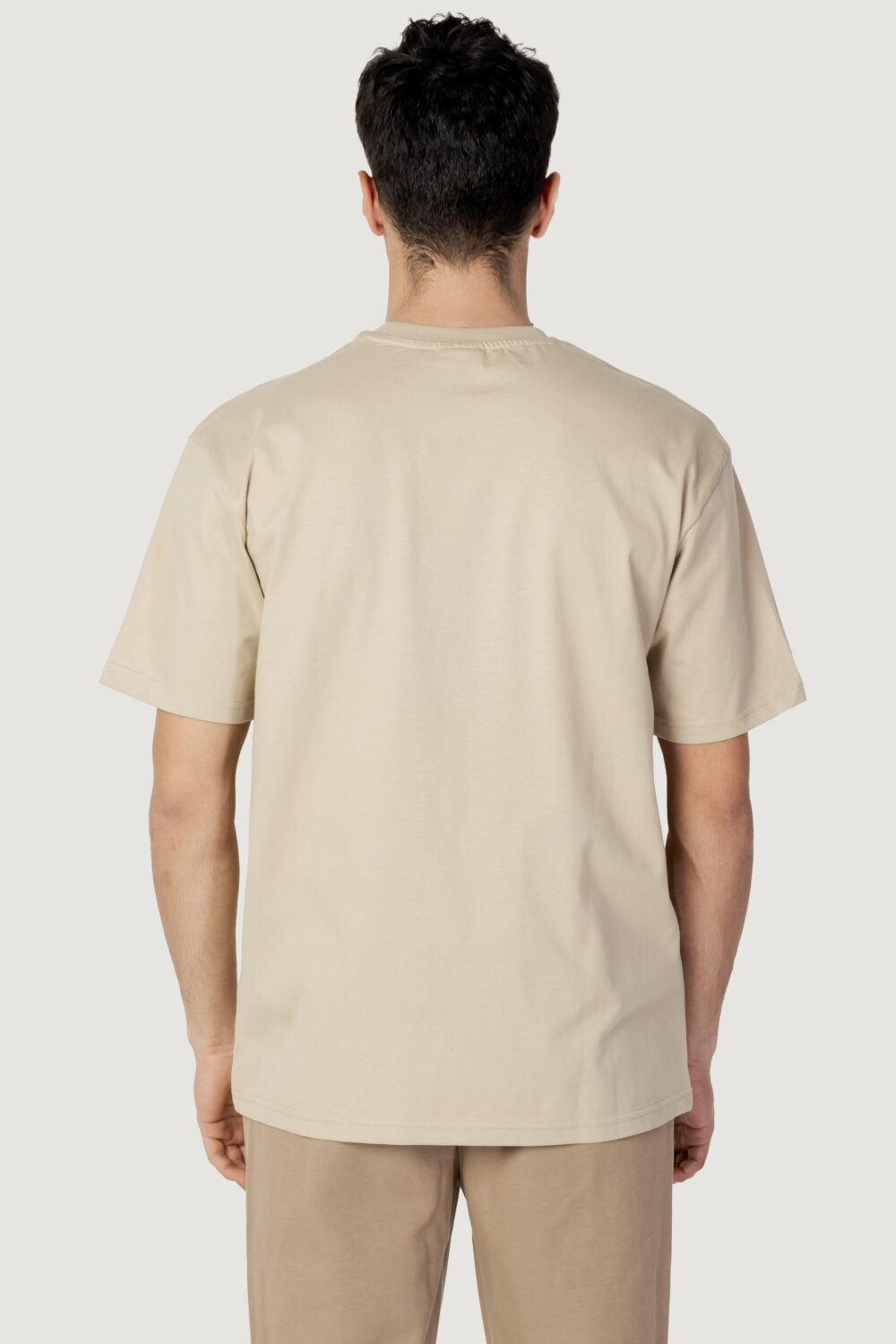 T-shirt Fila brovo oversized tee Beige - Foto 3
