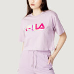 T-shirt Fila beuna cropped graphic tee Lilla - Foto 1