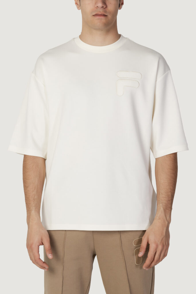 T-shirt Fila castellar oversized tee Panna