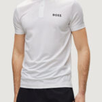 T-shirt Boss jersey pariq mb 1 Bianco - Foto 1