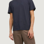 T-shirt Jack Jones jprcc soft linen blend tee ss solid ln Blu - Foto 1