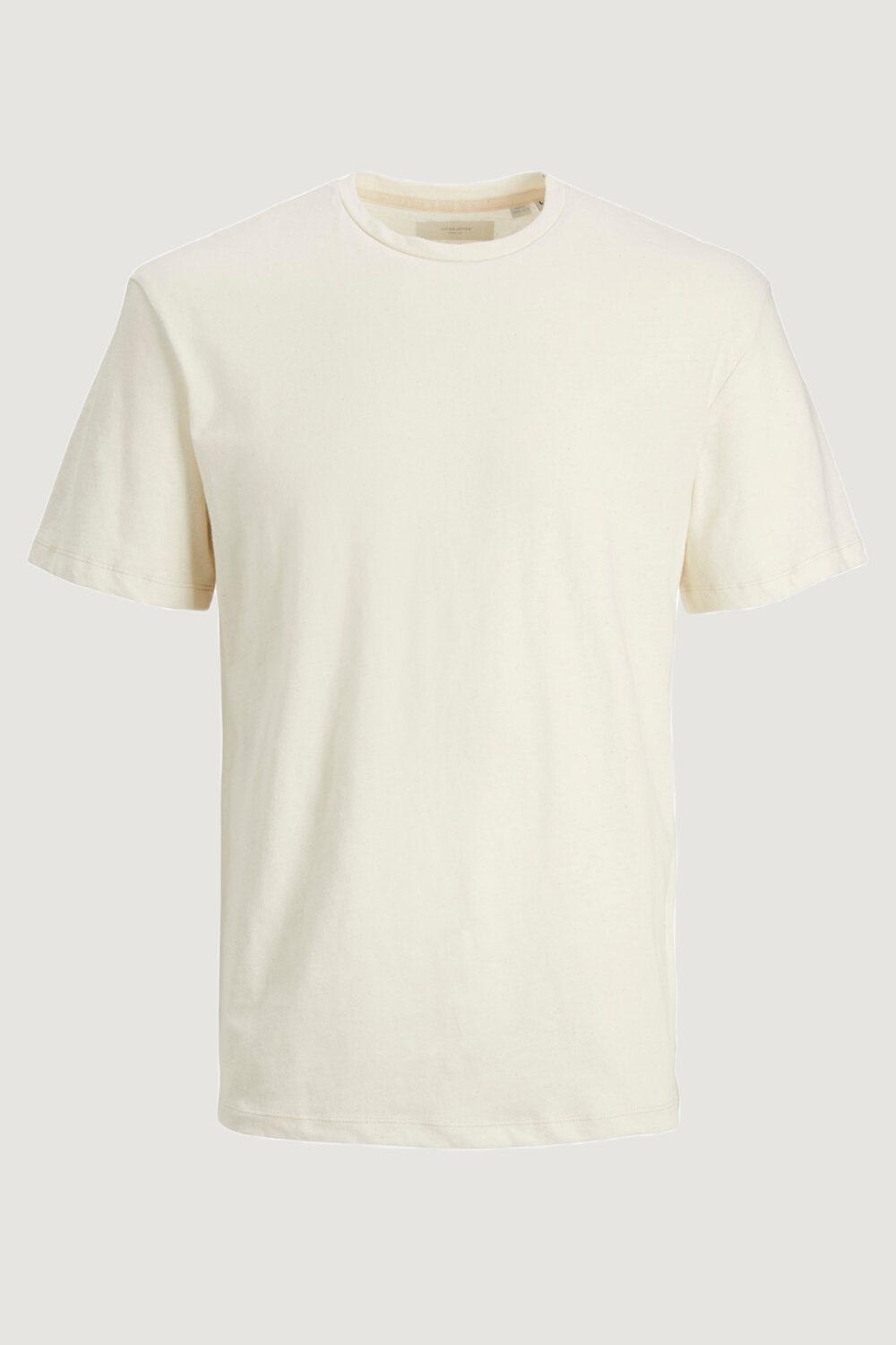 T-shirt Jack Jones jprcc soft linen blend tee ss solid ln Panna - Foto 2