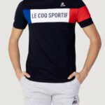 T-shirt LE COQ SPORTIF tri tee ss Blu - Foto 1