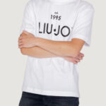 T-shirt Liu-Jo est 1995 Bianco - Foto 1
