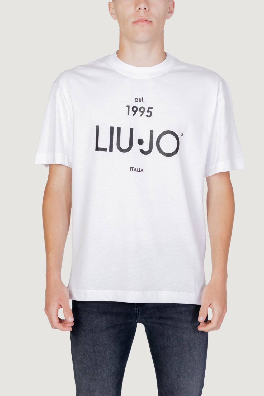T-shirt Liu-Jo est 1995 Bianco - Foto 4