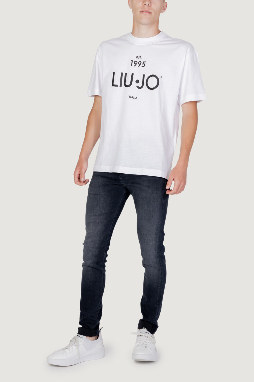 T-shirt Liu-Jo est 1995 Bianco - Foto 5