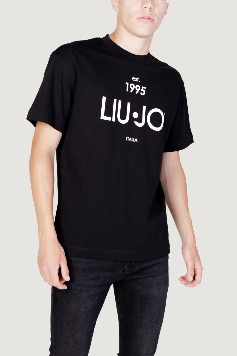 T-shirt Liu-Jo est 1995 Nero - Foto 1