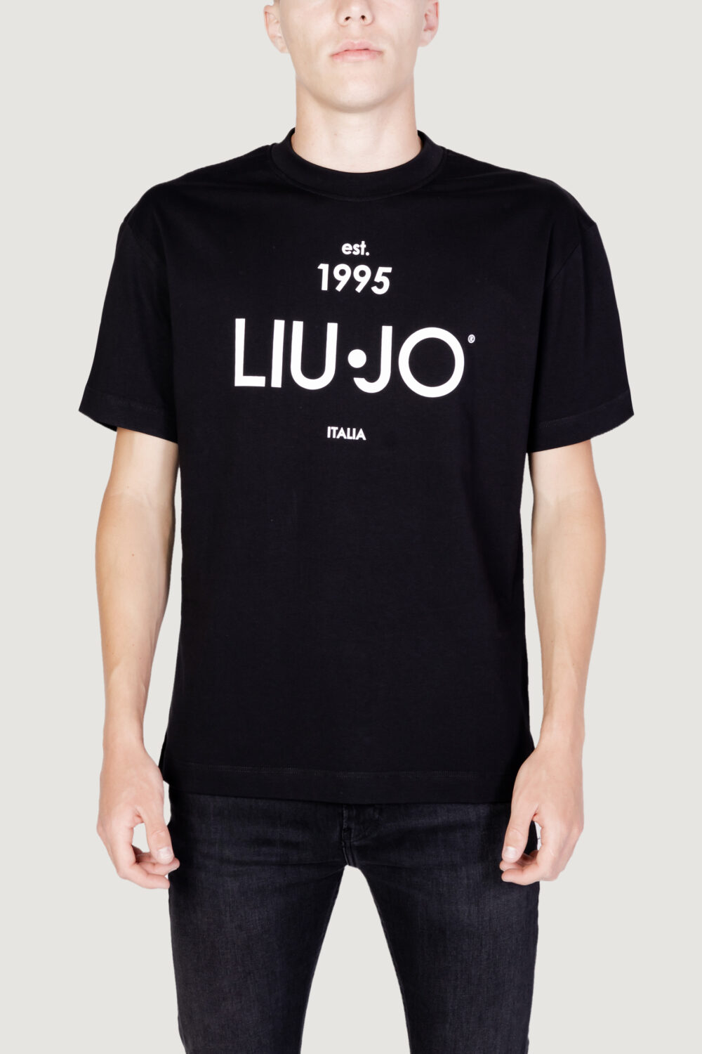 T-shirt Liu-Jo est 1995 Nero - Foto 4
