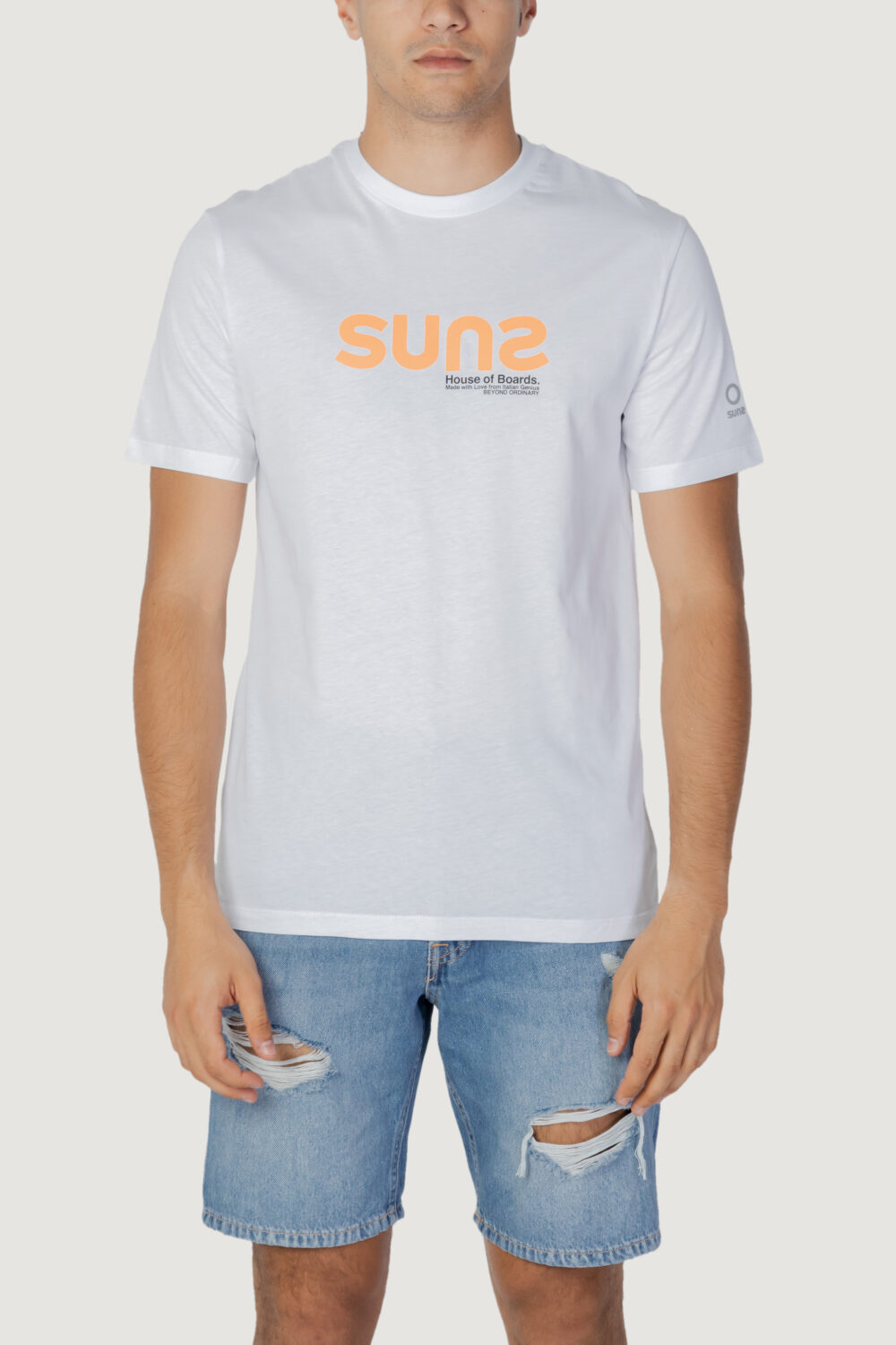 T-shirt Suns paolo barnd Bianco - Foto 1