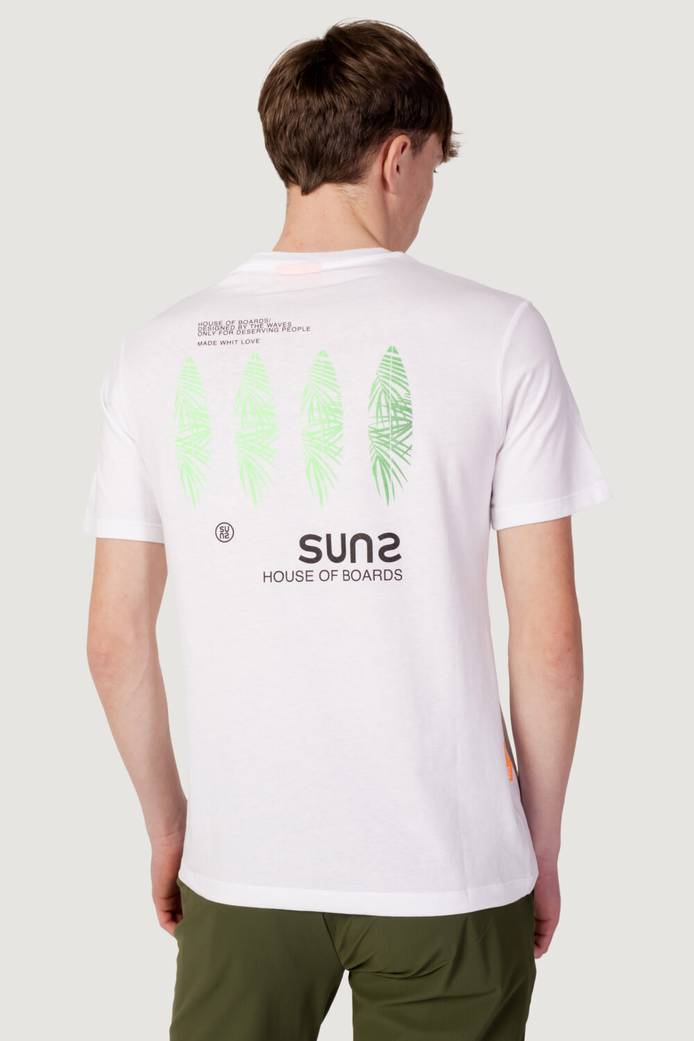 T-shirt Suns paolo board Bianco - Foto 3