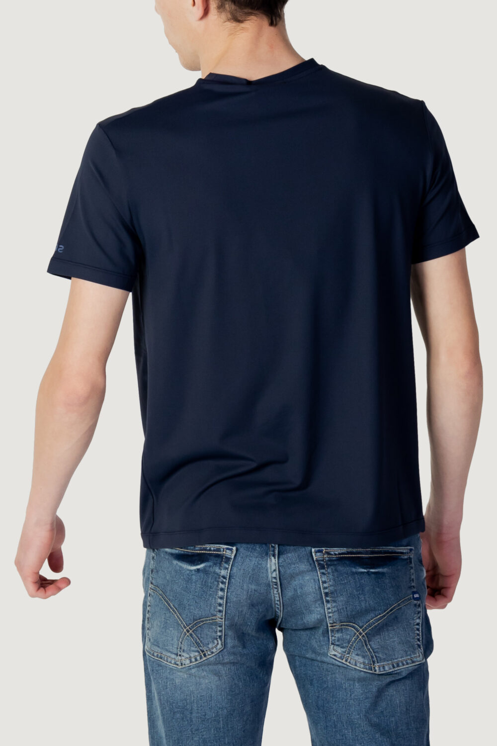 T-shirt Suns paolo lux Blu marine - Foto 3