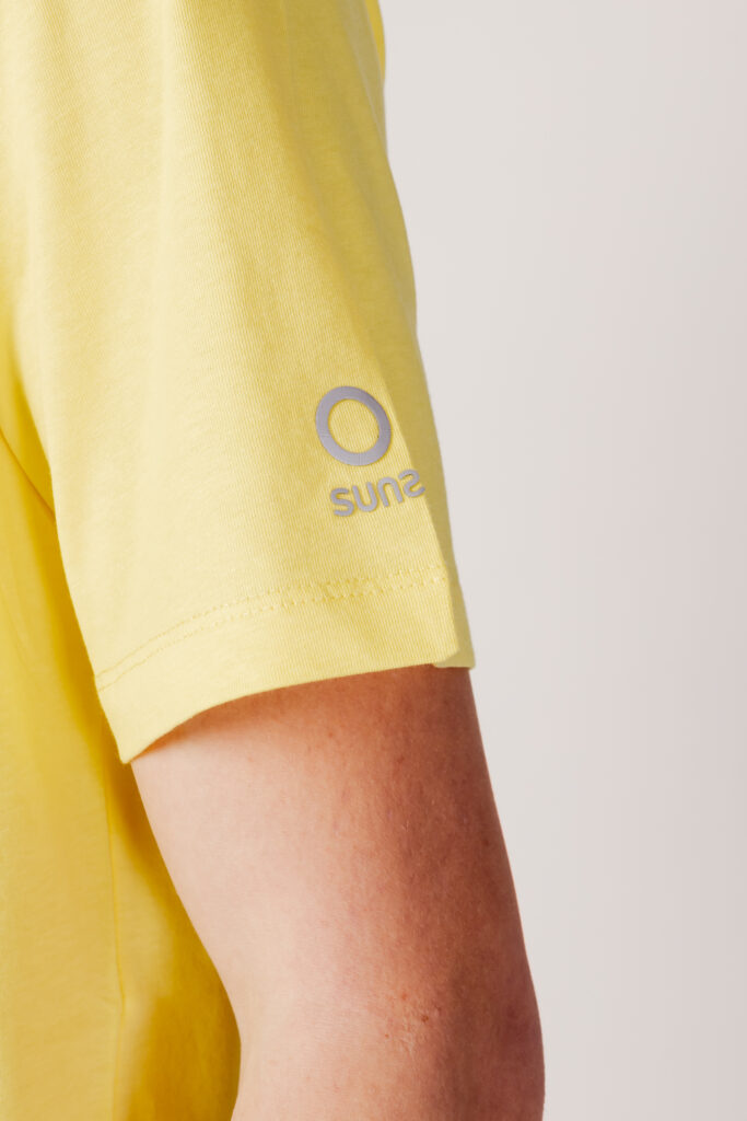T-shirt Suns paolo basic logo Giallo