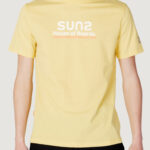 T-shirt Suns paolo logo linee Giallo - Foto 1