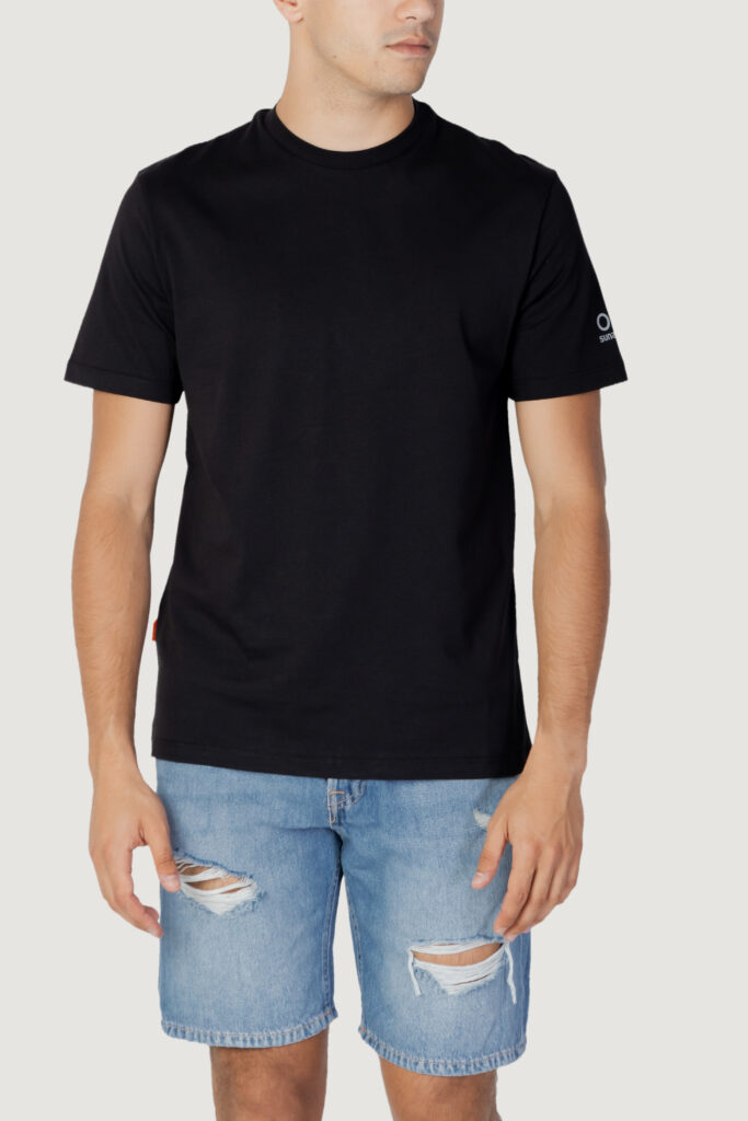 T-shirt Suns paolo basic logo Nero