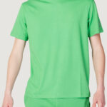T-shirt Suns paolo basic logo Verde - Foto 1