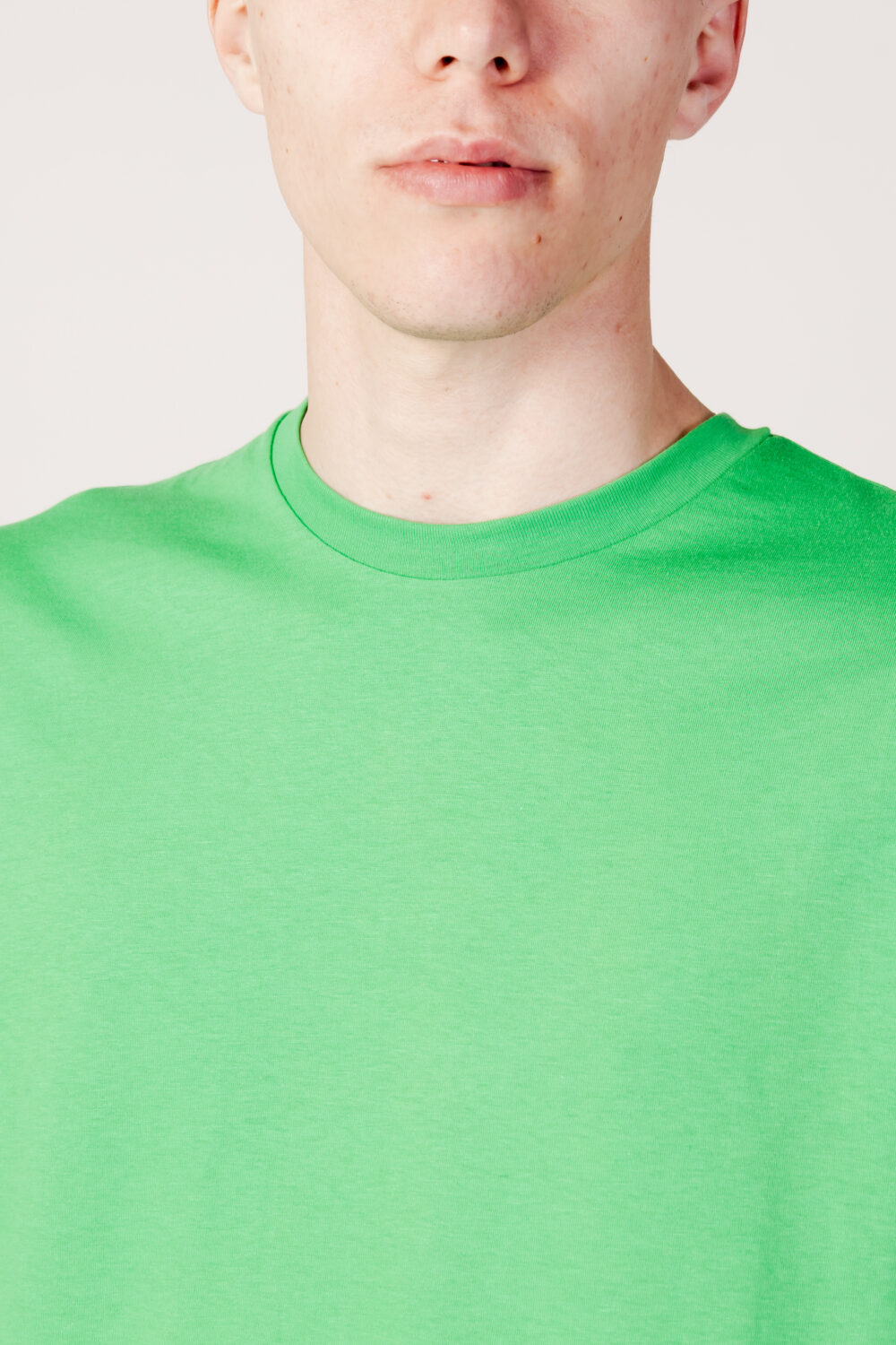 T-shirt Suns paolo basic logo Verde - Foto 3