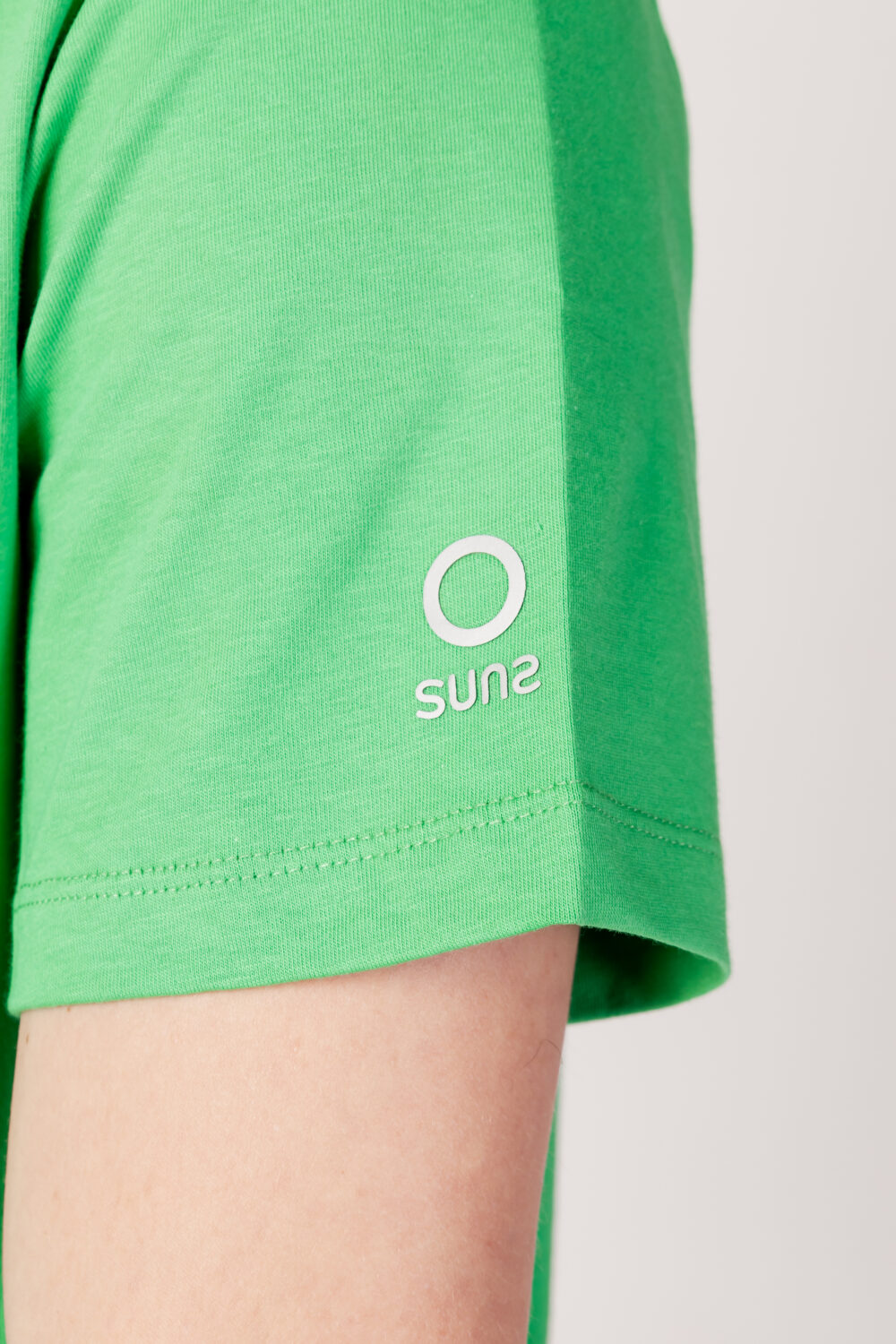 T-shirt Suns paolo basic logo Verde - Foto 4