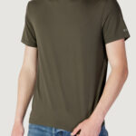 T-shirt Suns paolo lux Verde Oliva - Foto 1