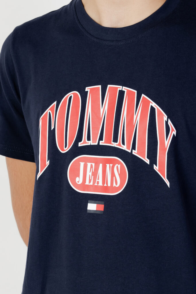T-shirt Tommy Hilfiger Jeans tjm reg entry tee Blu