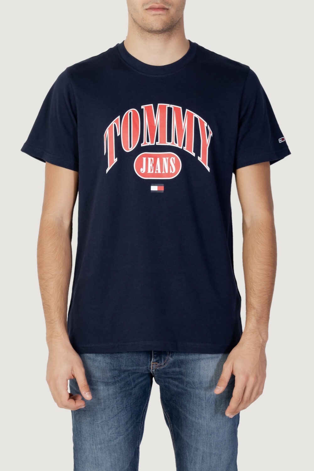 T-shirt Tommy Hilfiger Jeans tjm reg entry tee Blu - Foto 5
