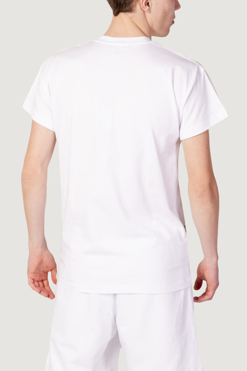 T-shirt Triplosette 777 stampa logo Bianco - Foto 4