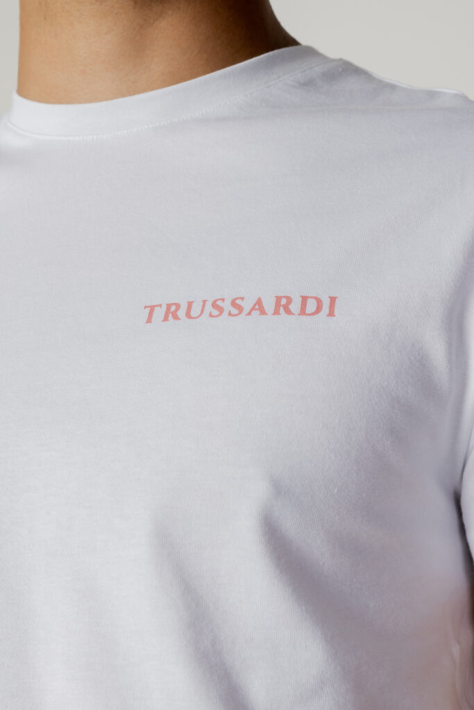 T-shirt Trussardi Beachwear logo Bianco