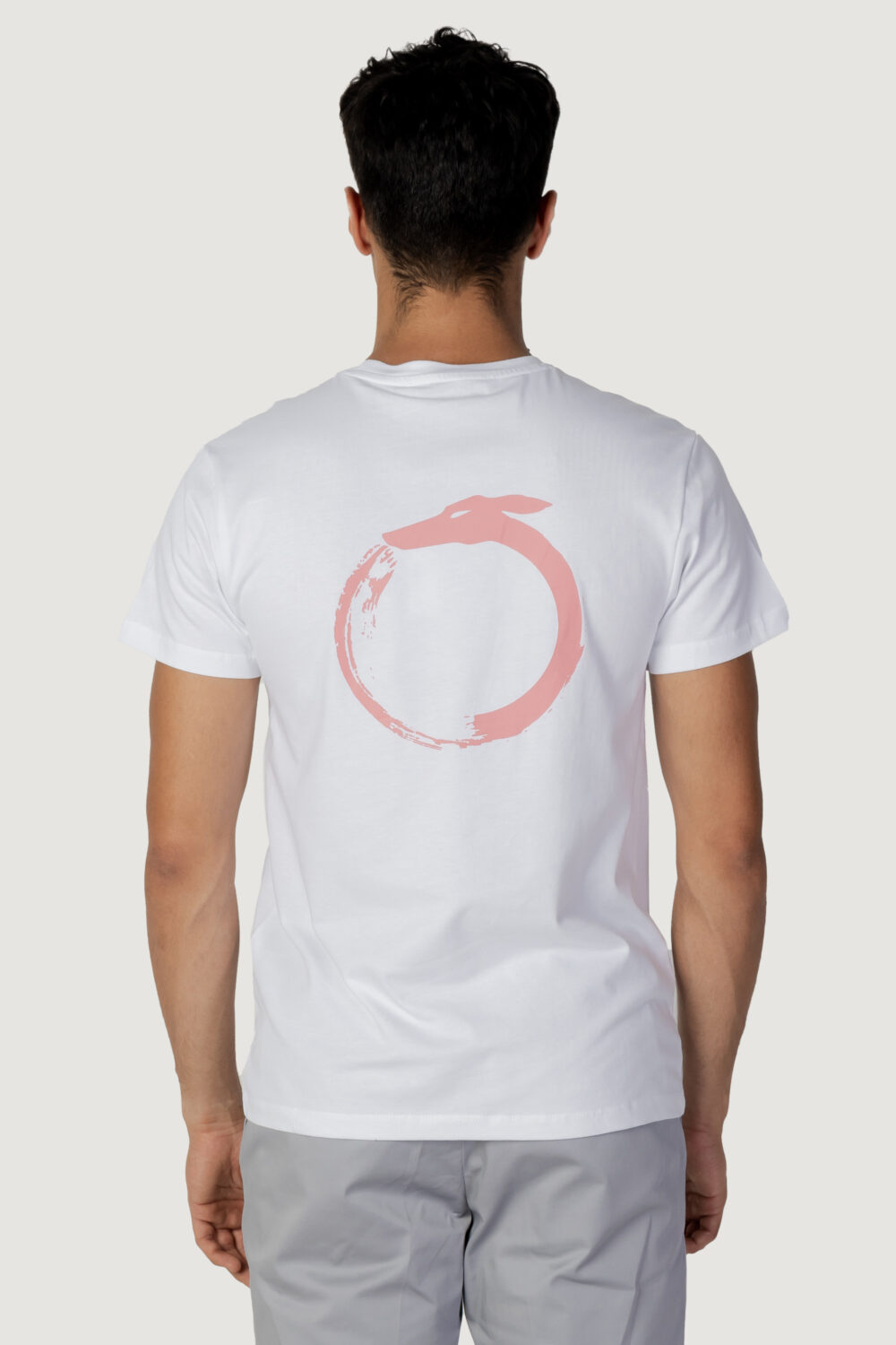 T-shirt Trussardi Beachwear logo Bianco - Foto 4