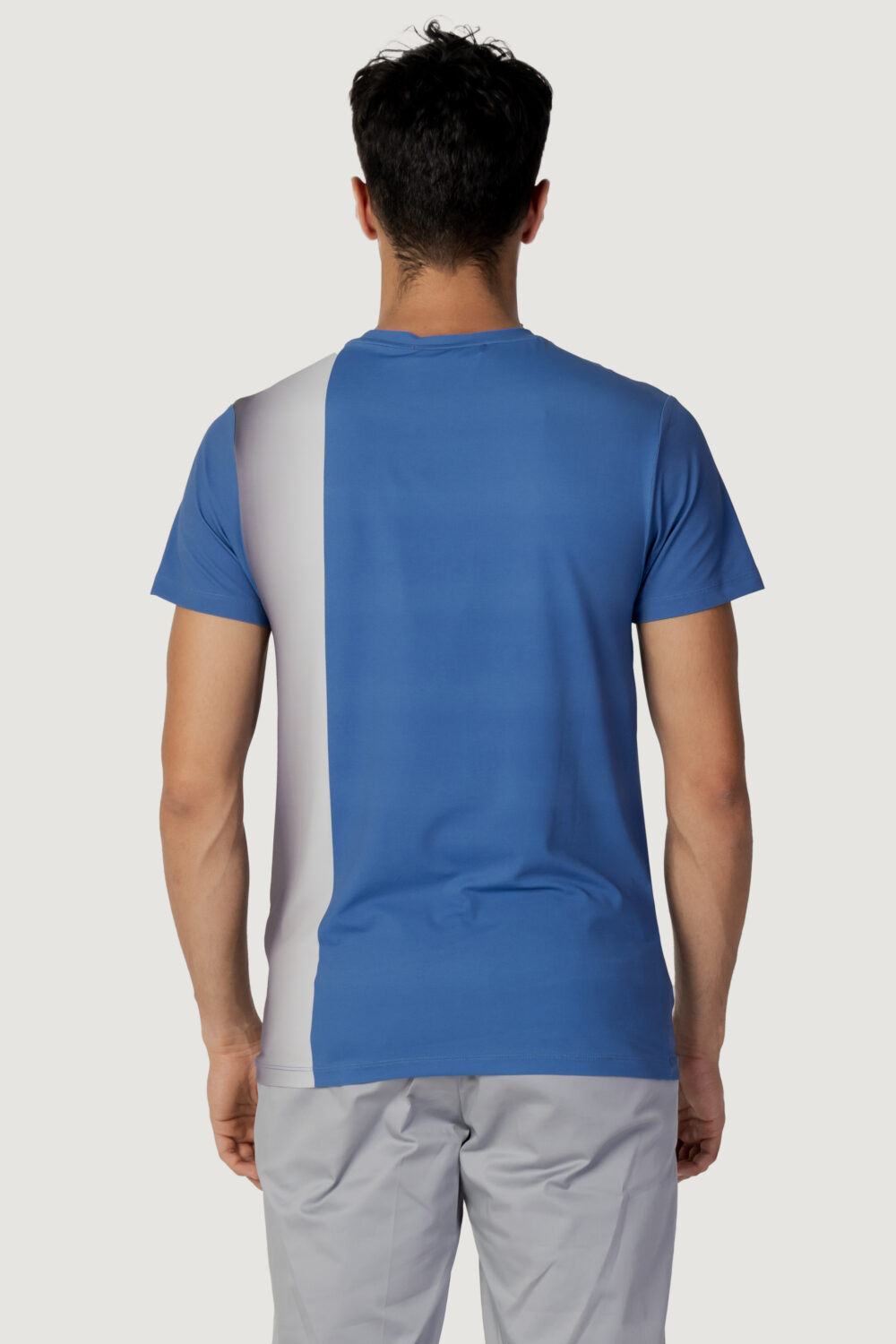 T-shirt Trussardi Beachwear logo laterale Blu - Foto 3