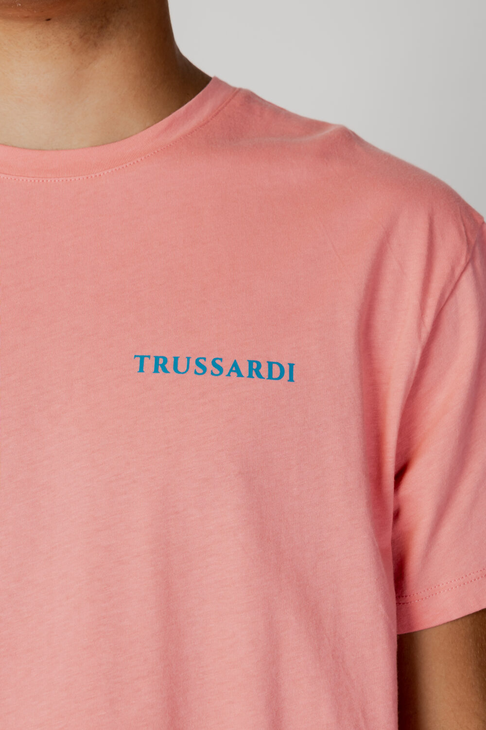 T-shirt Trussardi Beachwear logo Pesca - Foto 2