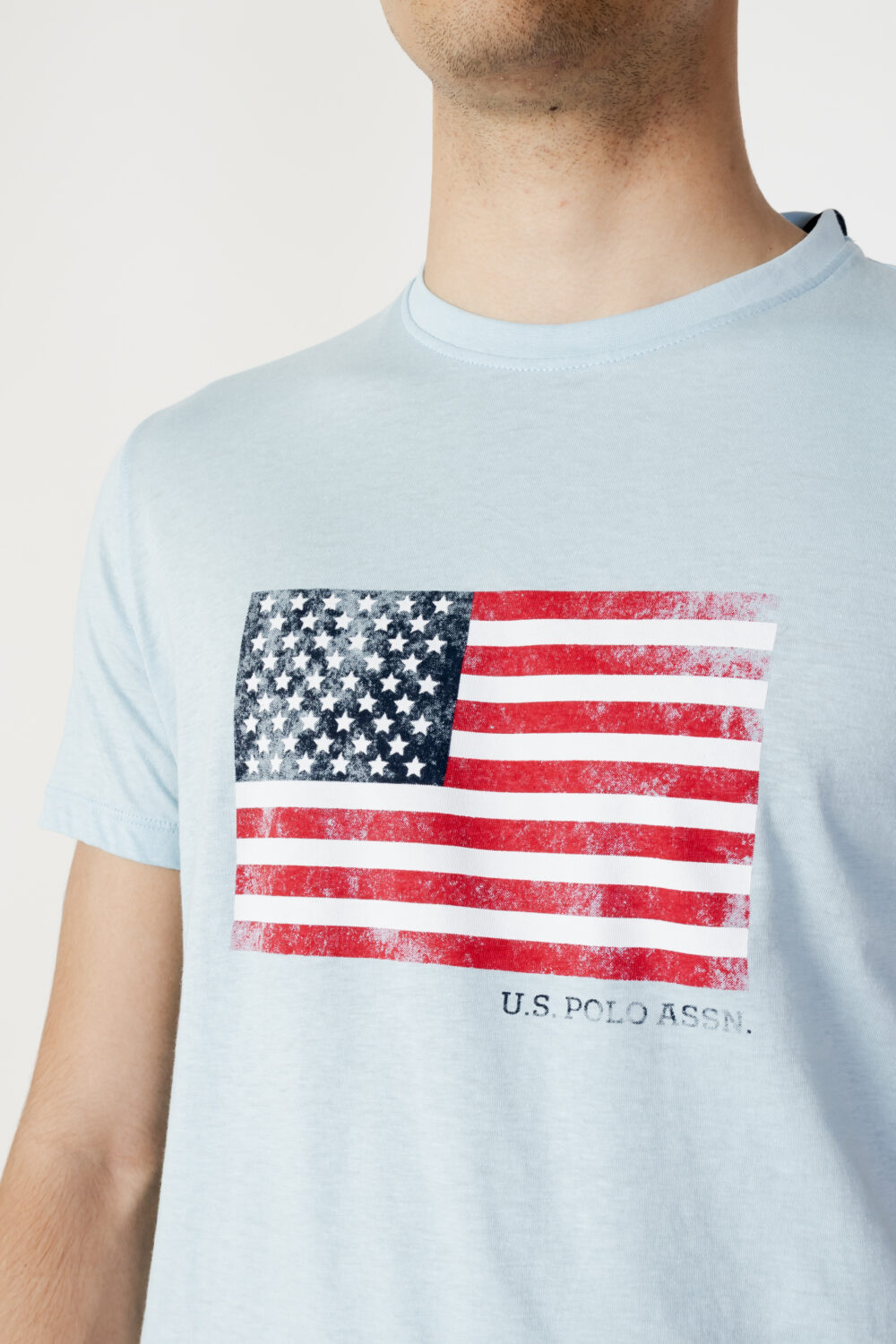 T-shirt U.S. Polo Assn. mick Celeste - Foto 2