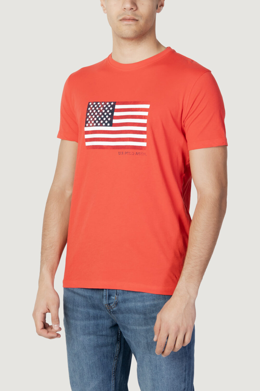 T-shirt U.S. Polo Assn. mick Rosso - Foto 1