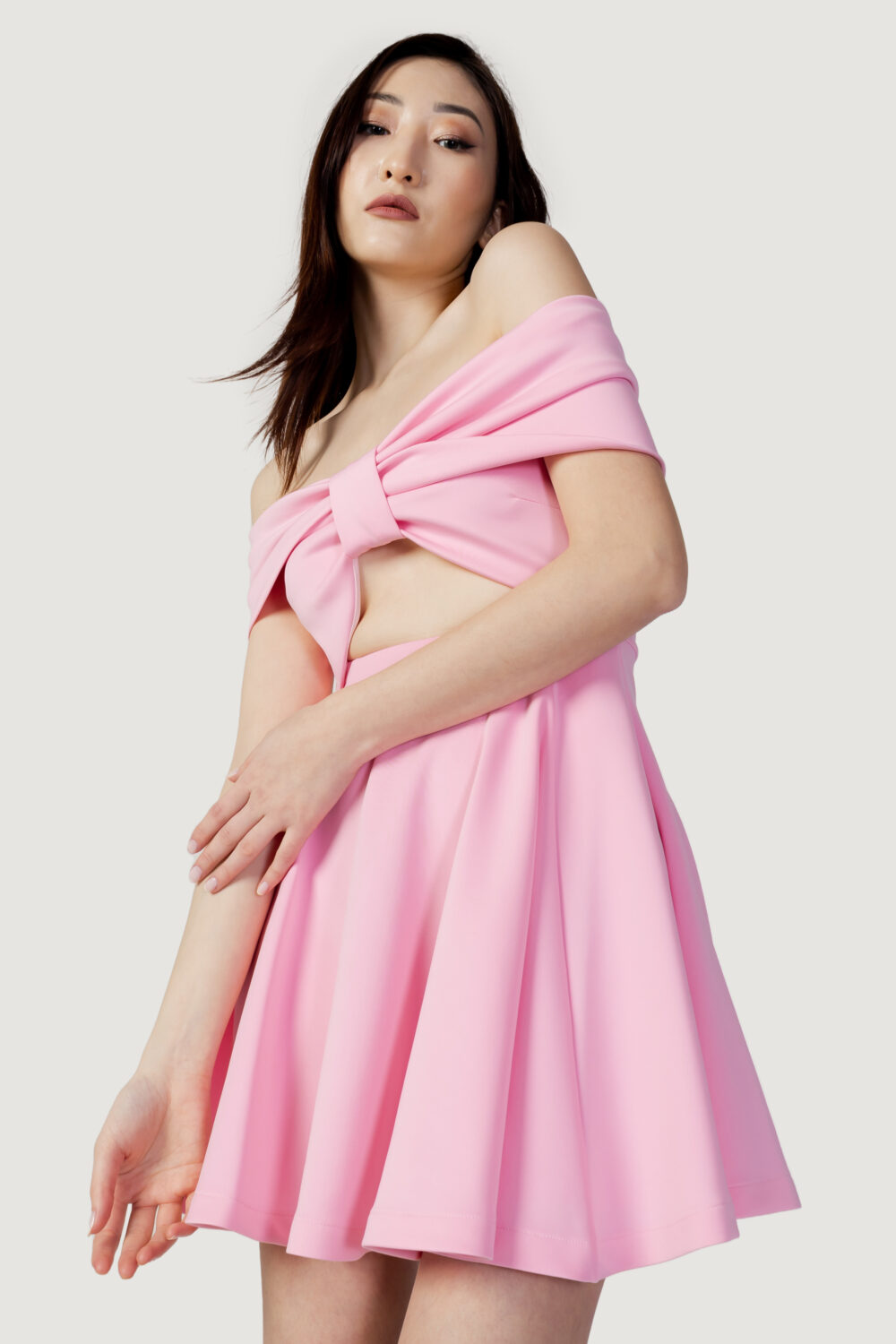 Vestito corto Aniye By ribbon dress sienna Rosa - Foto 1