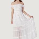 Vestito lungo Guess zena long dress Bianco - Foto 1