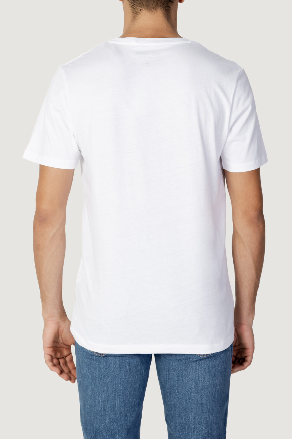 T-shirt Jack Jones jorxmas tee ss crew neck xmas - 12221433 Latte - Foto 3