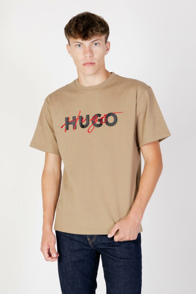 T-shirt Hugo dakaishi Marrone
