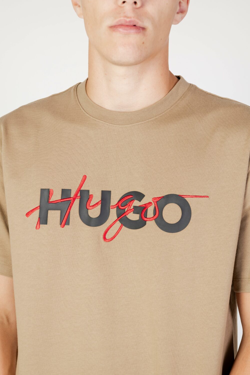 T-shirt Hugo dakaishi Marrone - Foto 2