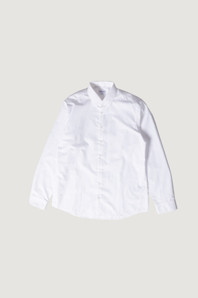 Camicia manica lunga Calvin Klein  Bianco