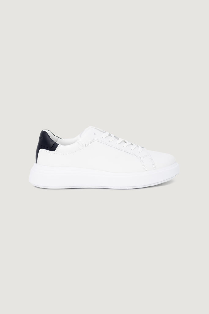 Sneakers Calvin Klein low top lace up lth Bianco