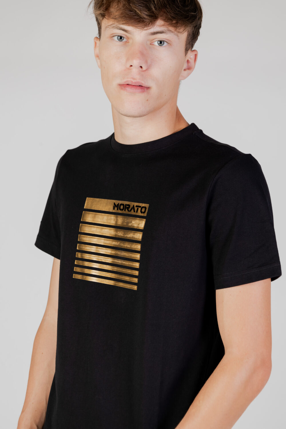 T-shirt Antony Morato regular fit in cotone Nero - Foto 2