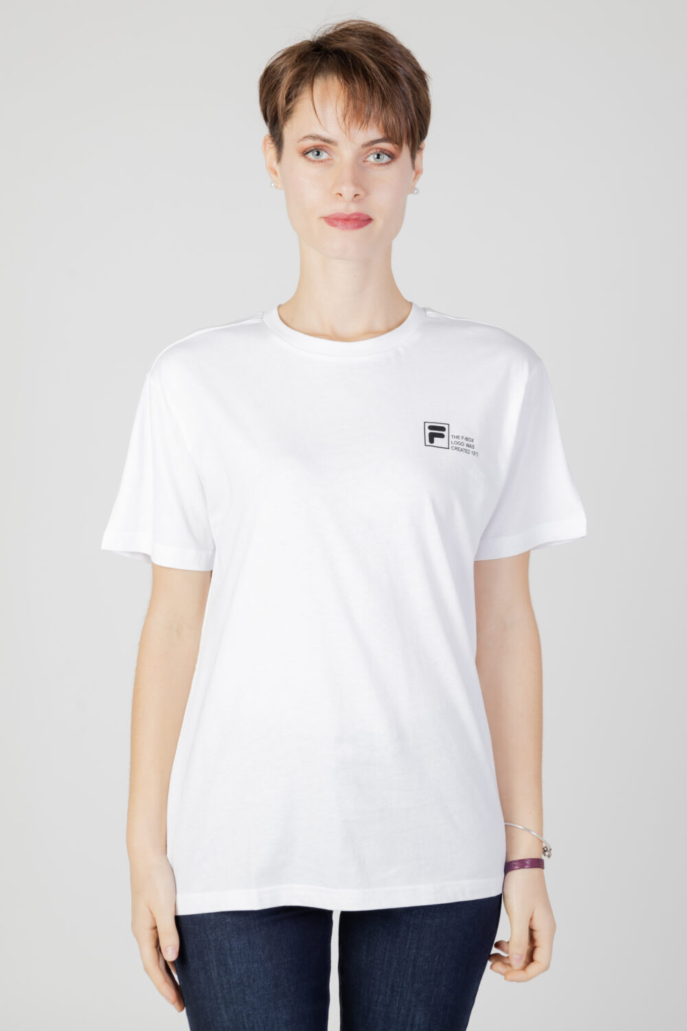 T-shirt Fila Bianco - Foto 6