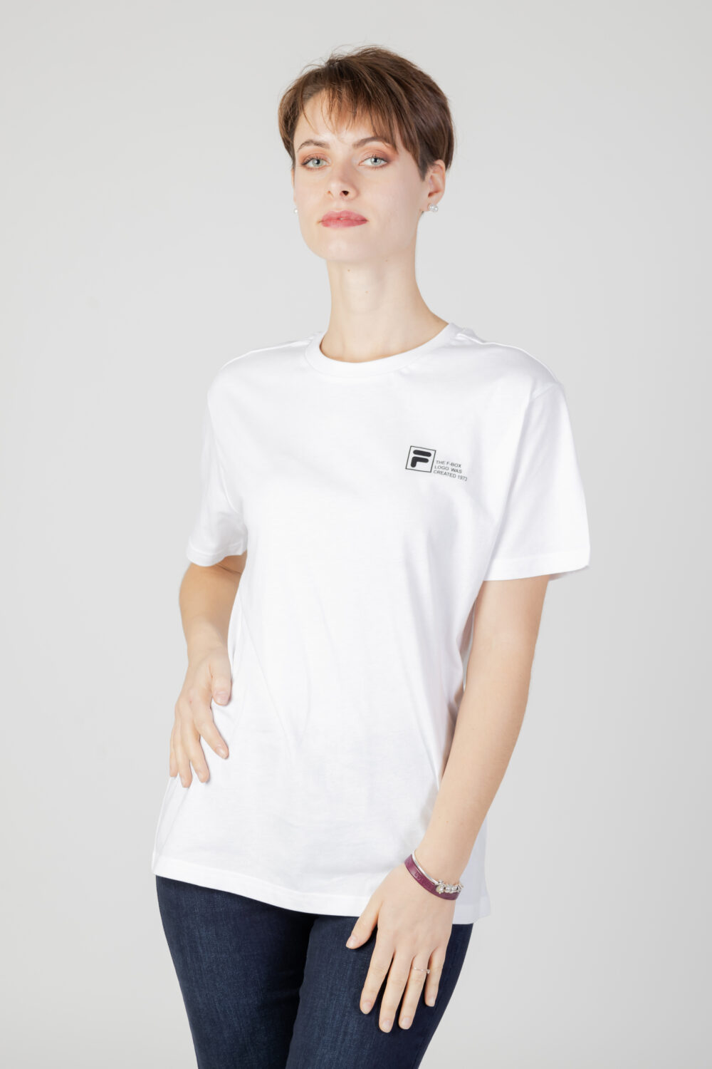 T-shirt Fila Bianco - Foto 7