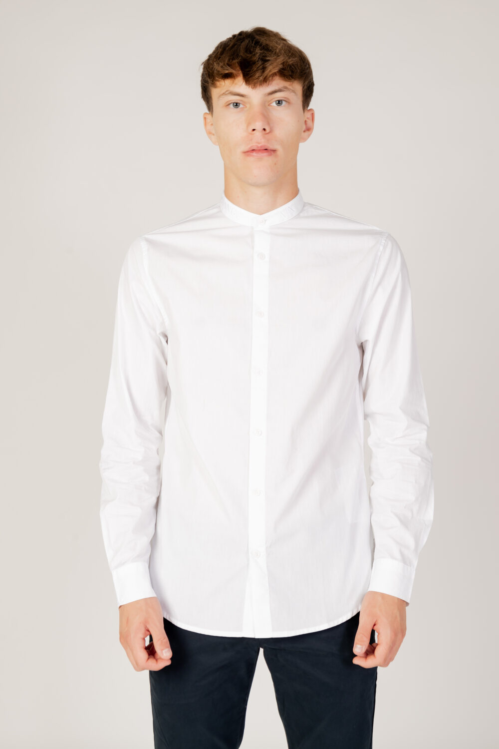 Camicia manica lunga Armani Exchange Bianco - Foto 5