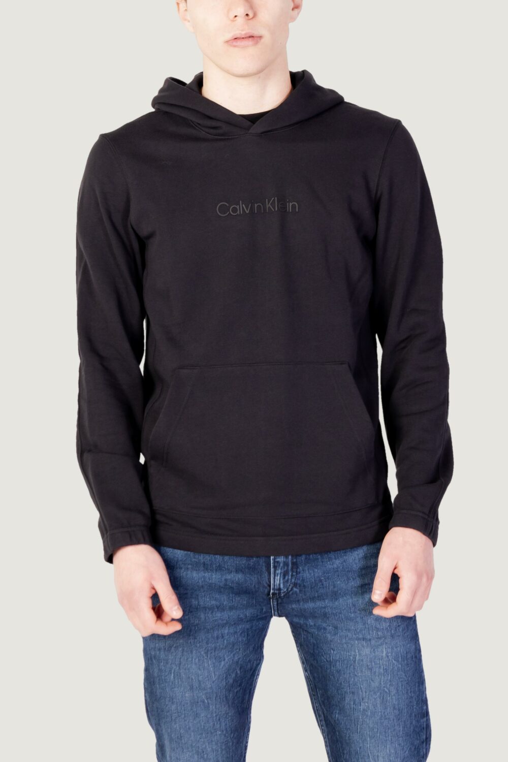 Felpa con cappuccio Calvin Klein Sport pw - sweat hoodie Nero - Foto 1