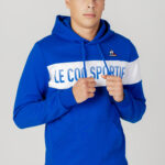 Felpa con cappuccio LE COQ SPORTIF bah hoody Azzurro - Foto 1