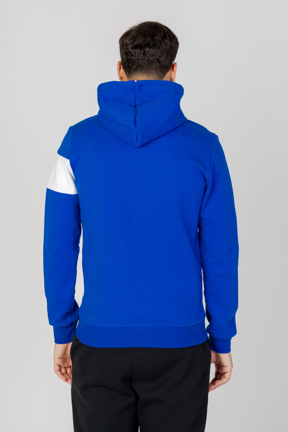 Felpa con cappuccio LE COQ SPORTIF bah hoody Azzurro - Foto 5