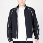 Felpa senza cappuccio Calvin Klein Sport wo - woven jacket Nero - Foto 1