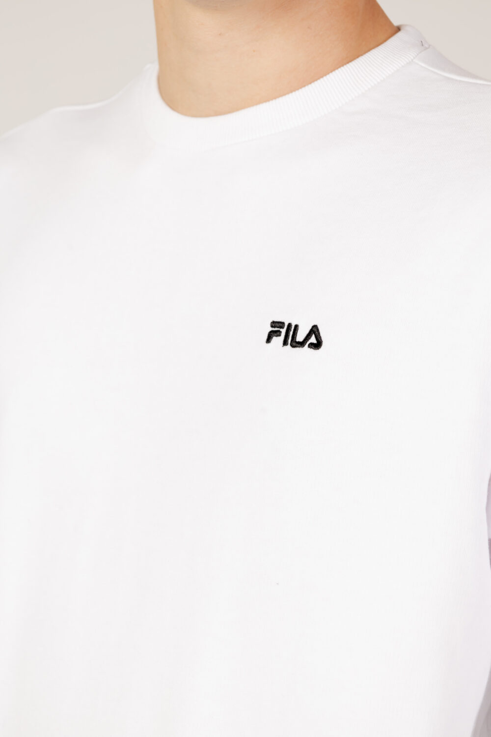 Felpa senza cappuccio Fila brustem crew sweat Bianco - Foto 2