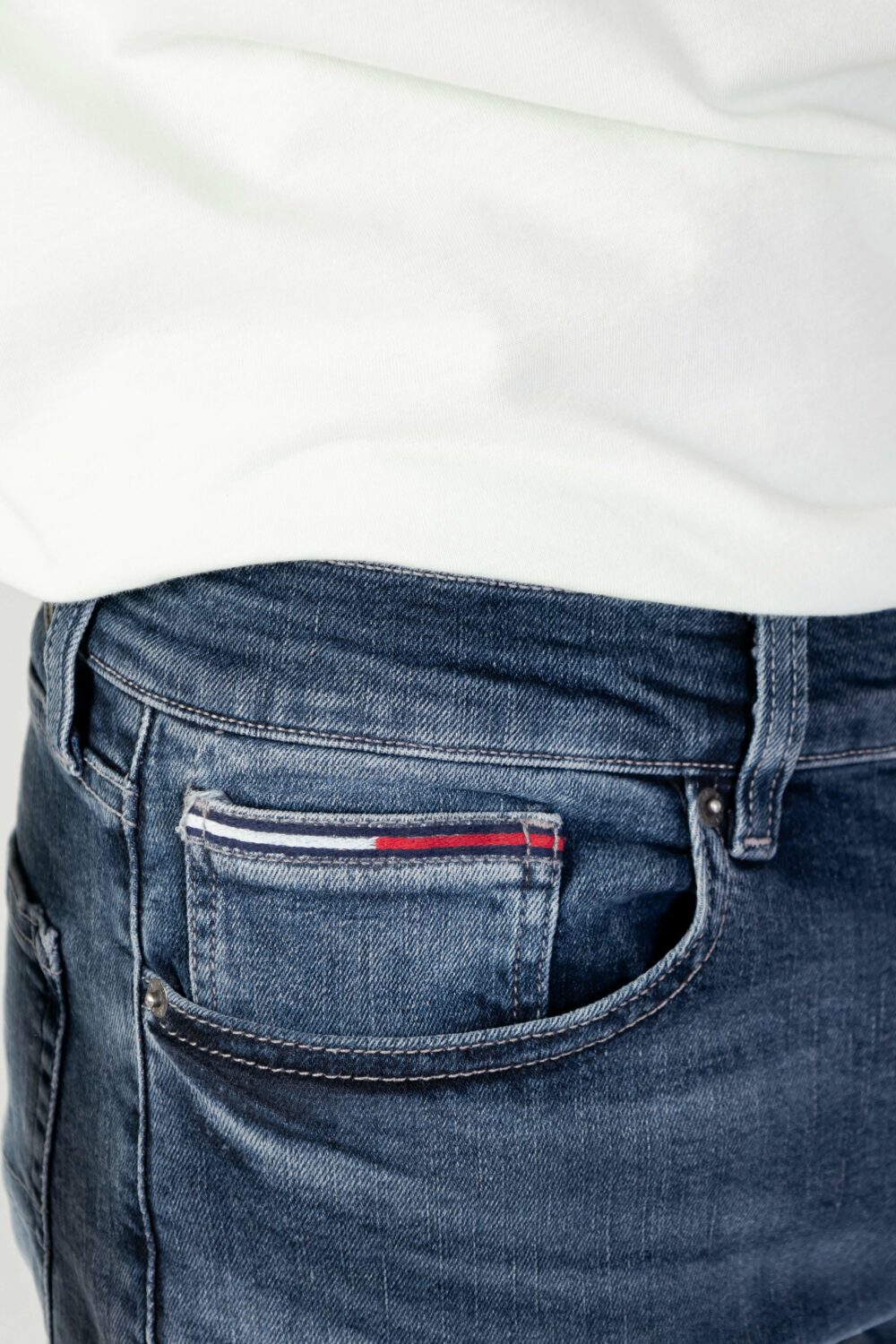 Jeans slim Tommy Hilfiger Jeans austin slim tprd Denim scuro - Foto 2