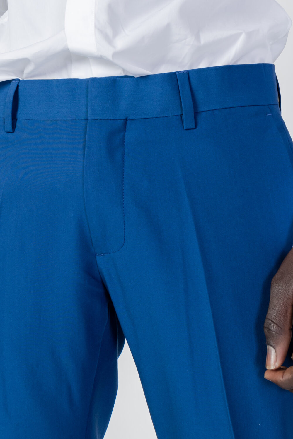 Pantaloni da completo Antony Morato bonnie slim fit Azzurro - Foto 3