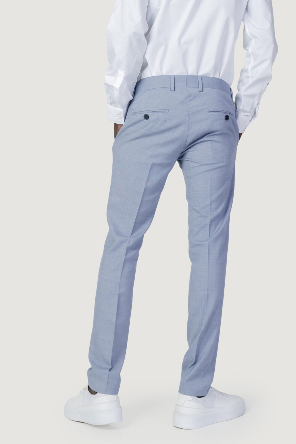 Pantaloni da completo Antony Morato bonnie slim fit Azzurro - Foto 3